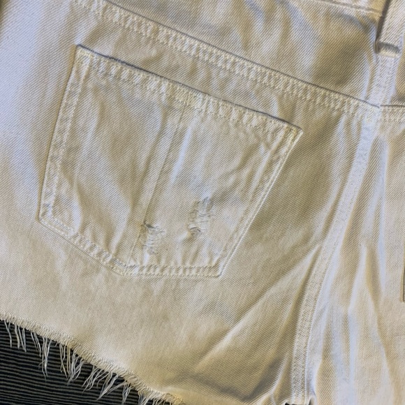 2/$50 Rag&bone white denim short Size 29 - Picture 4 of 5